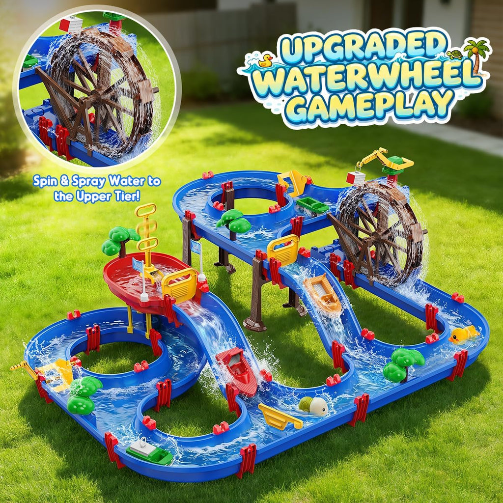 2-Tier Watermill Summer Water Table