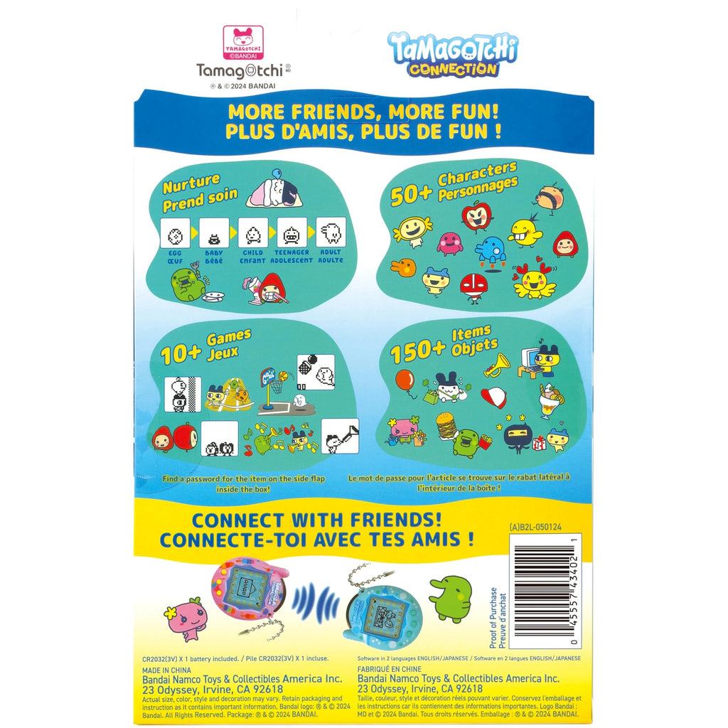 Tamagotchi Connection Ice Cream Shell Virtual Pet Interactive Game Ages 6+