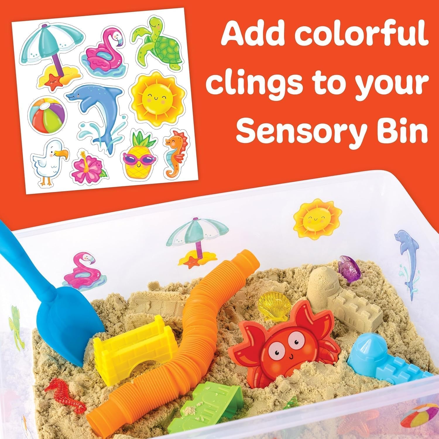 Sensory Bin: Beach 