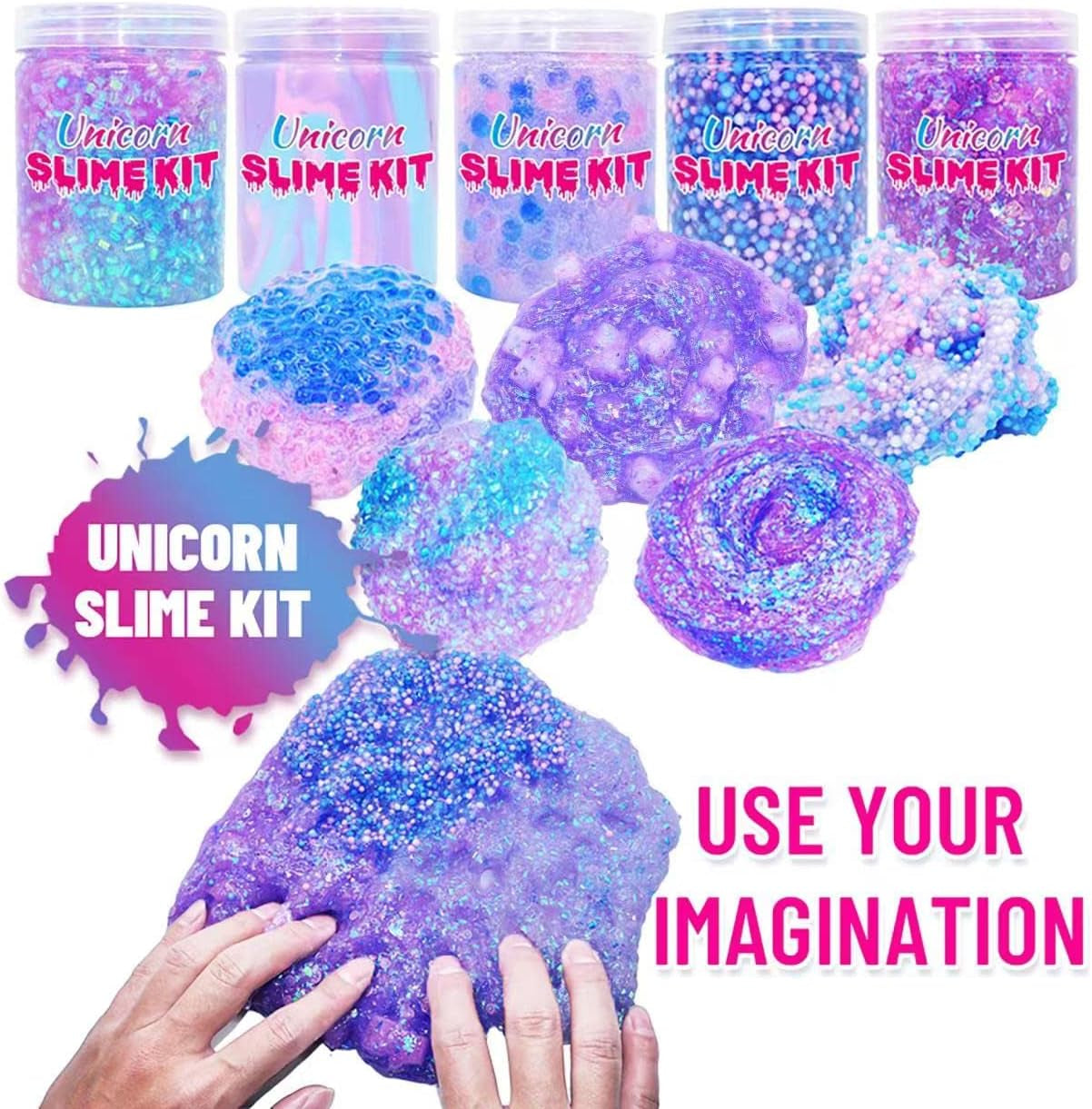 Unicorn Slime Kit for Girls 4-12