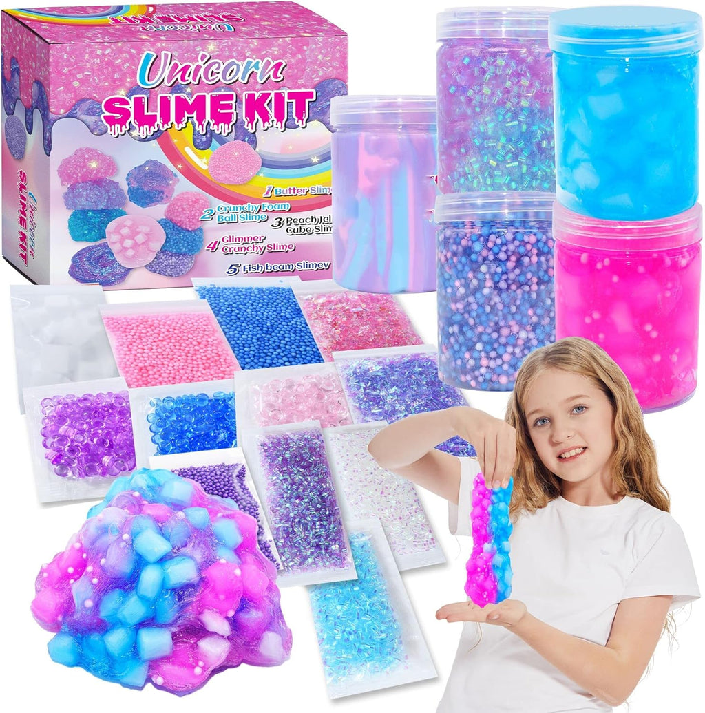Unicorn Slime Kit for Girls 4-12
