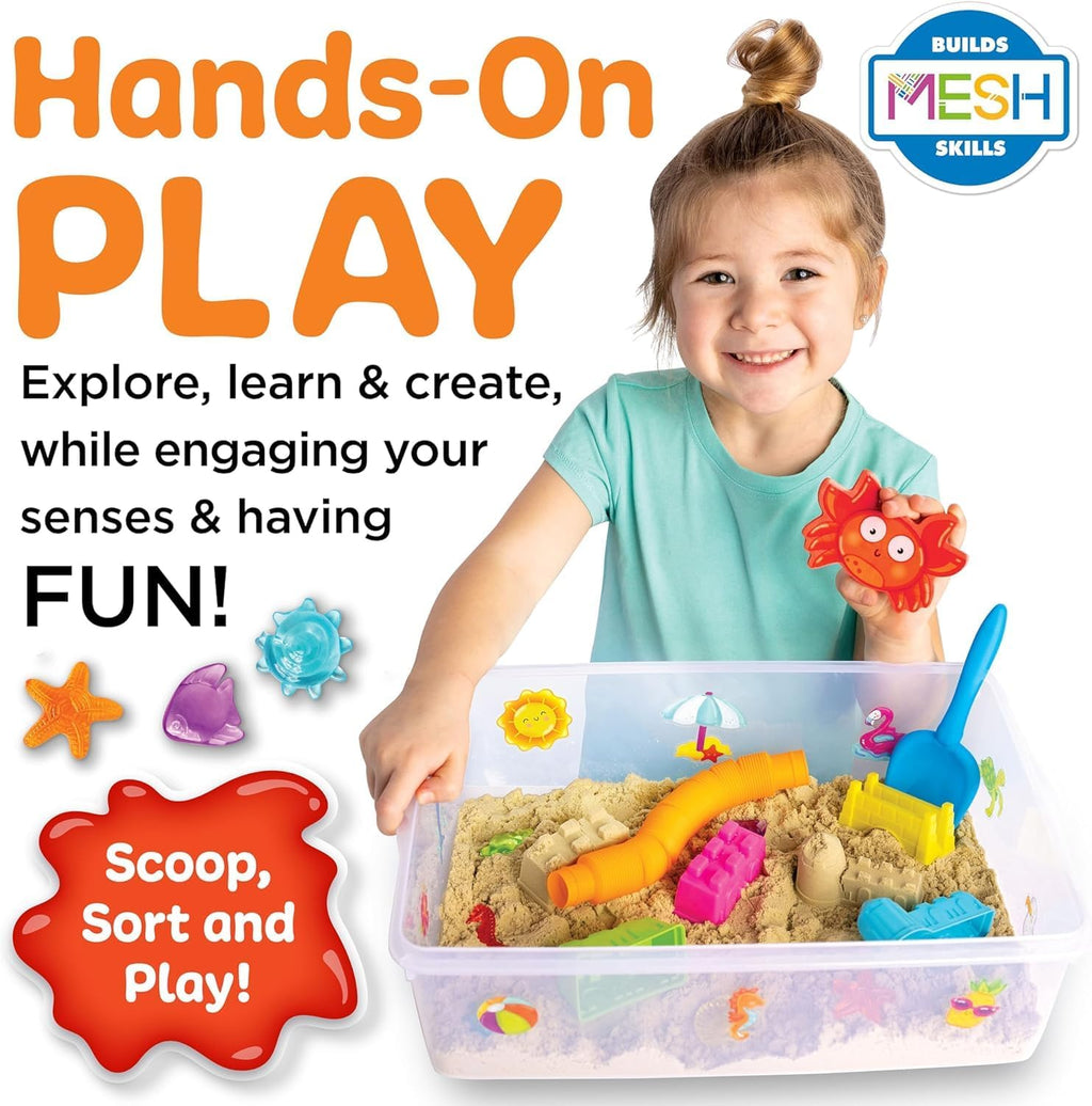 Sensory Bin: Beach 