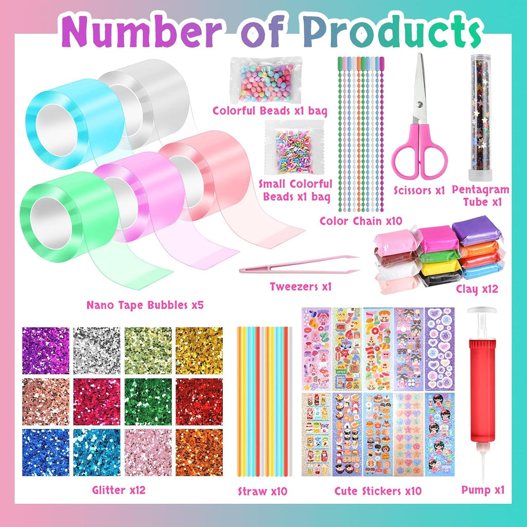 5 Pcs Nano Tape Bubble Kit