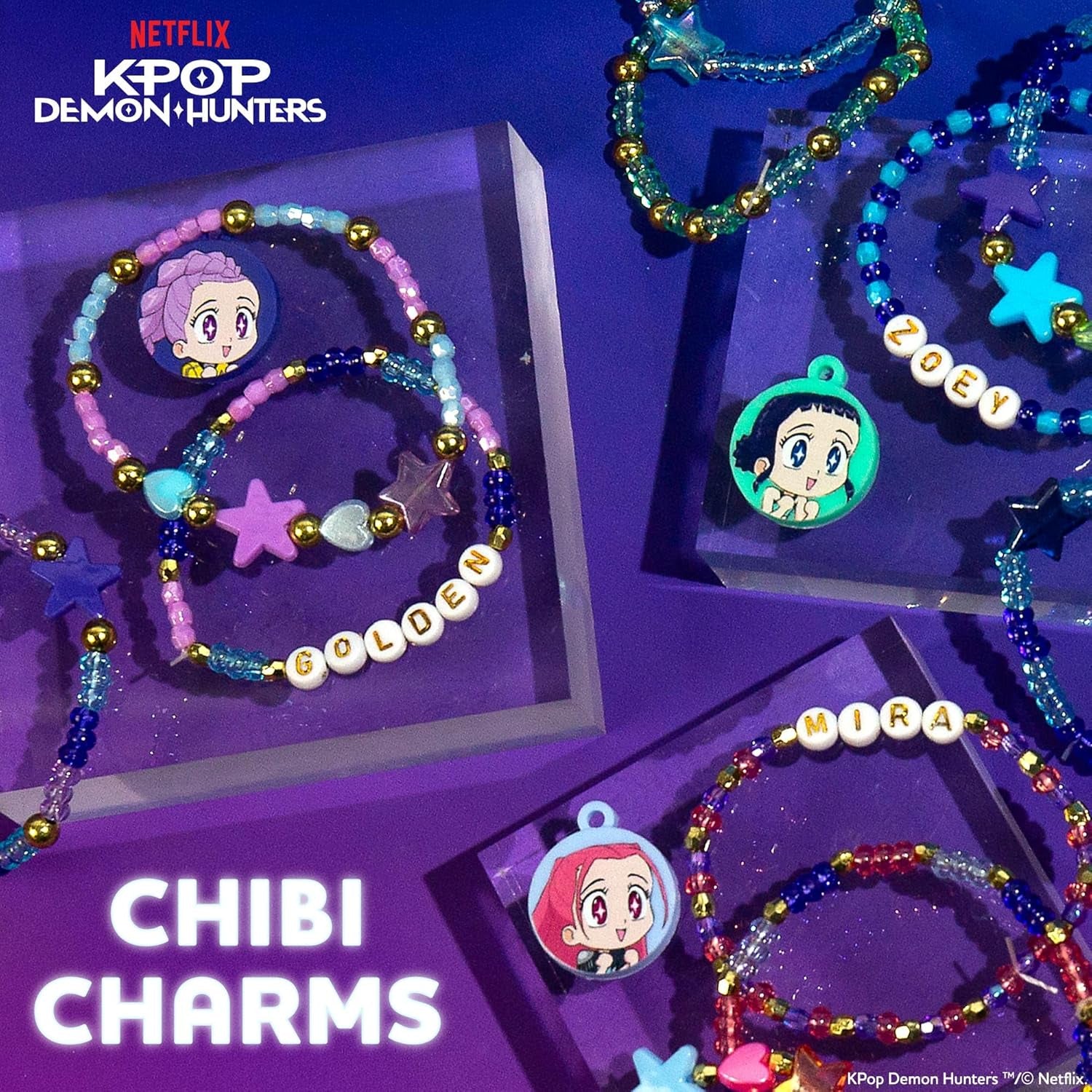 Kpop Demon Hunters™ Friendship Bracelet Kit, 3-Pack