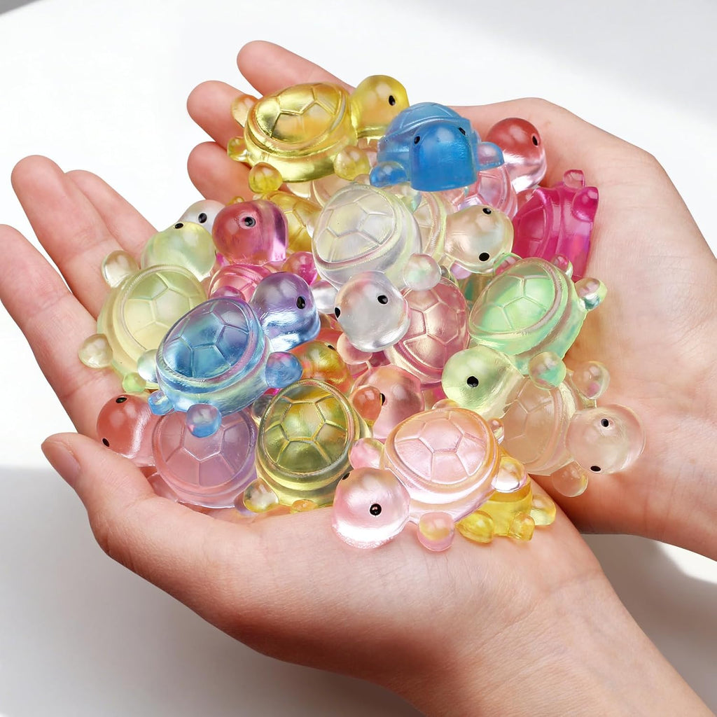 Mini Turtle Squishy Fidget Toys 24 Pack Slow Rise Anxiety Relief Squishies