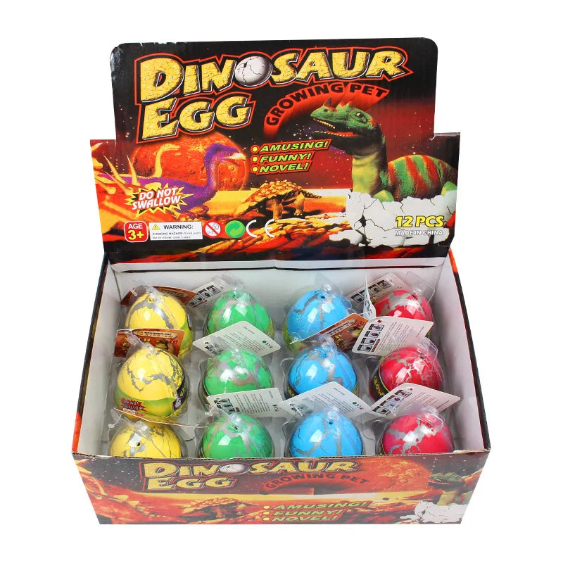  Colourful Cracked Dinosaur Eggs Hatching Eggs Soaking 