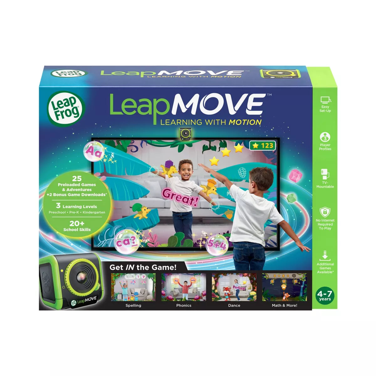 Leapfrog Leapmove Interactive Learning Game Ages 4–7 Years