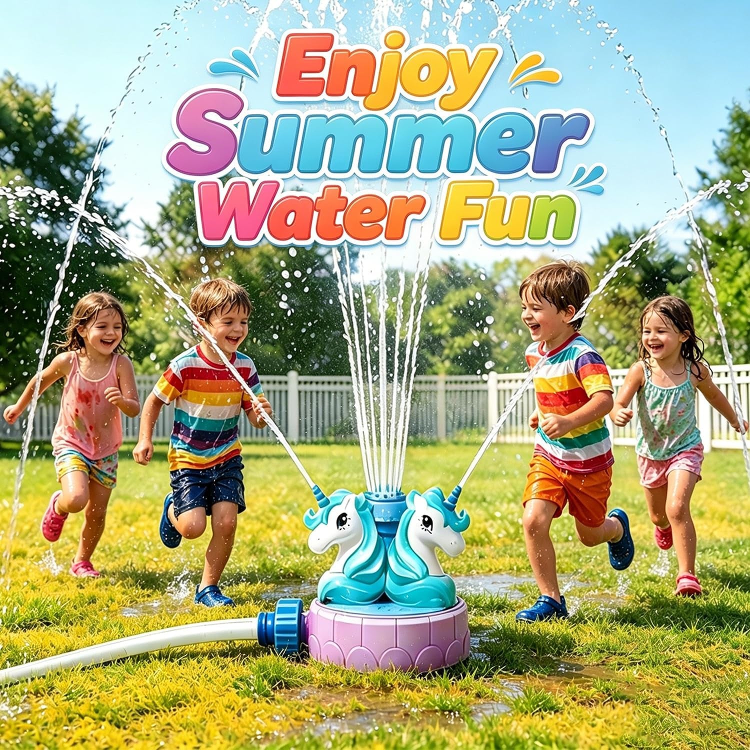 Sprinkler for Kids Outdoor Water Toys