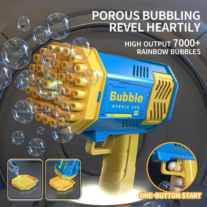 40 Hole Bubble Machine Fully Automatic Bubble Blowing 