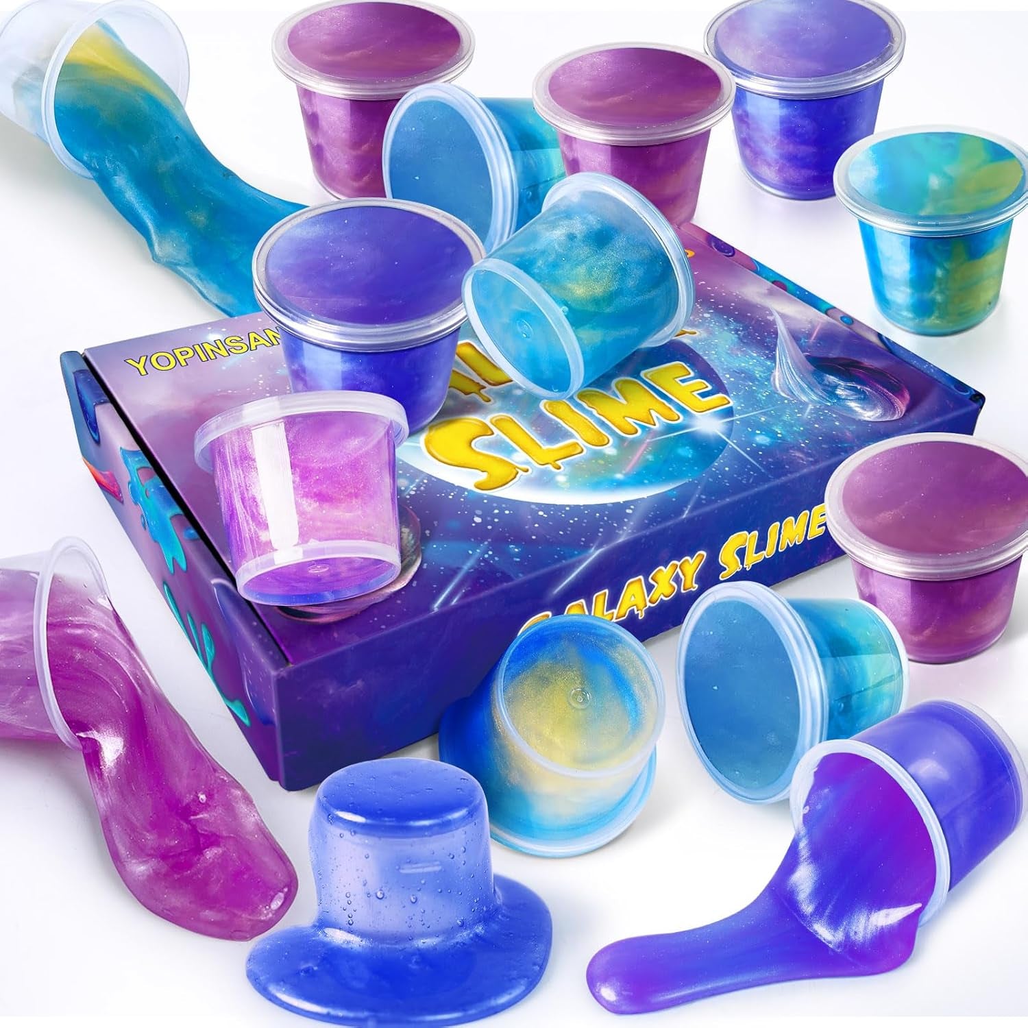 50 Pack Galaxy Slime Kit