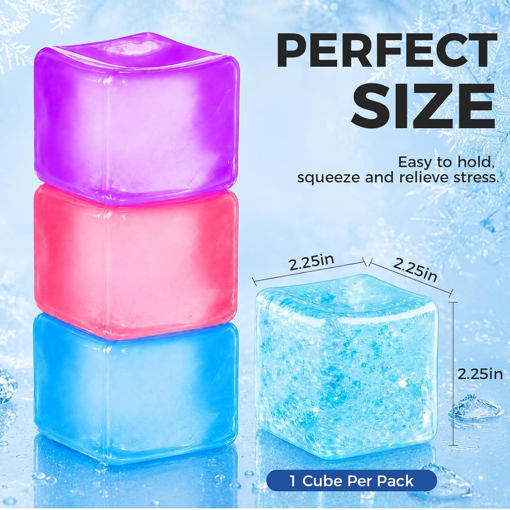 Ice Cube Squishy Fidget Toy