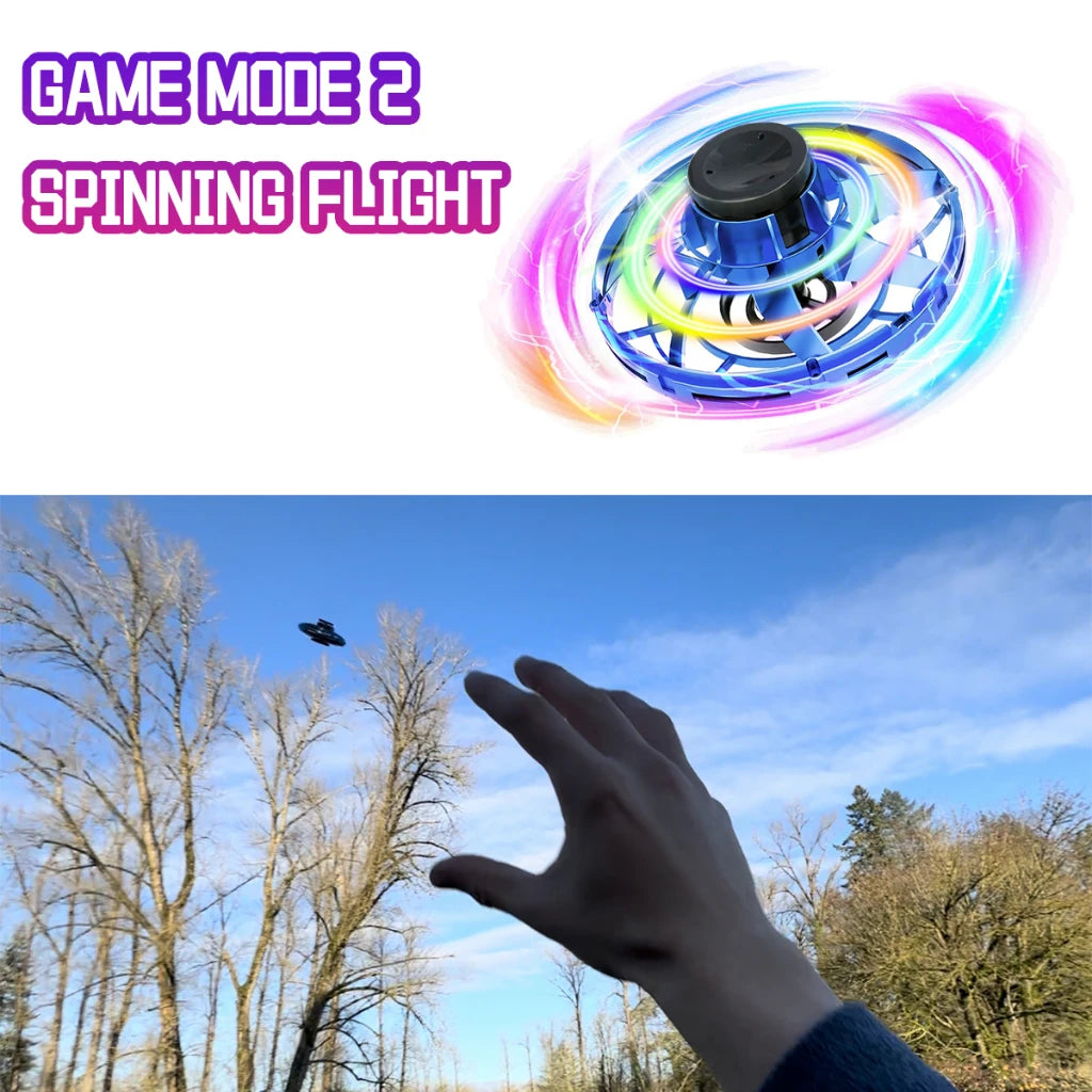 NEW LED Flying UFO Spinner Fingertip
