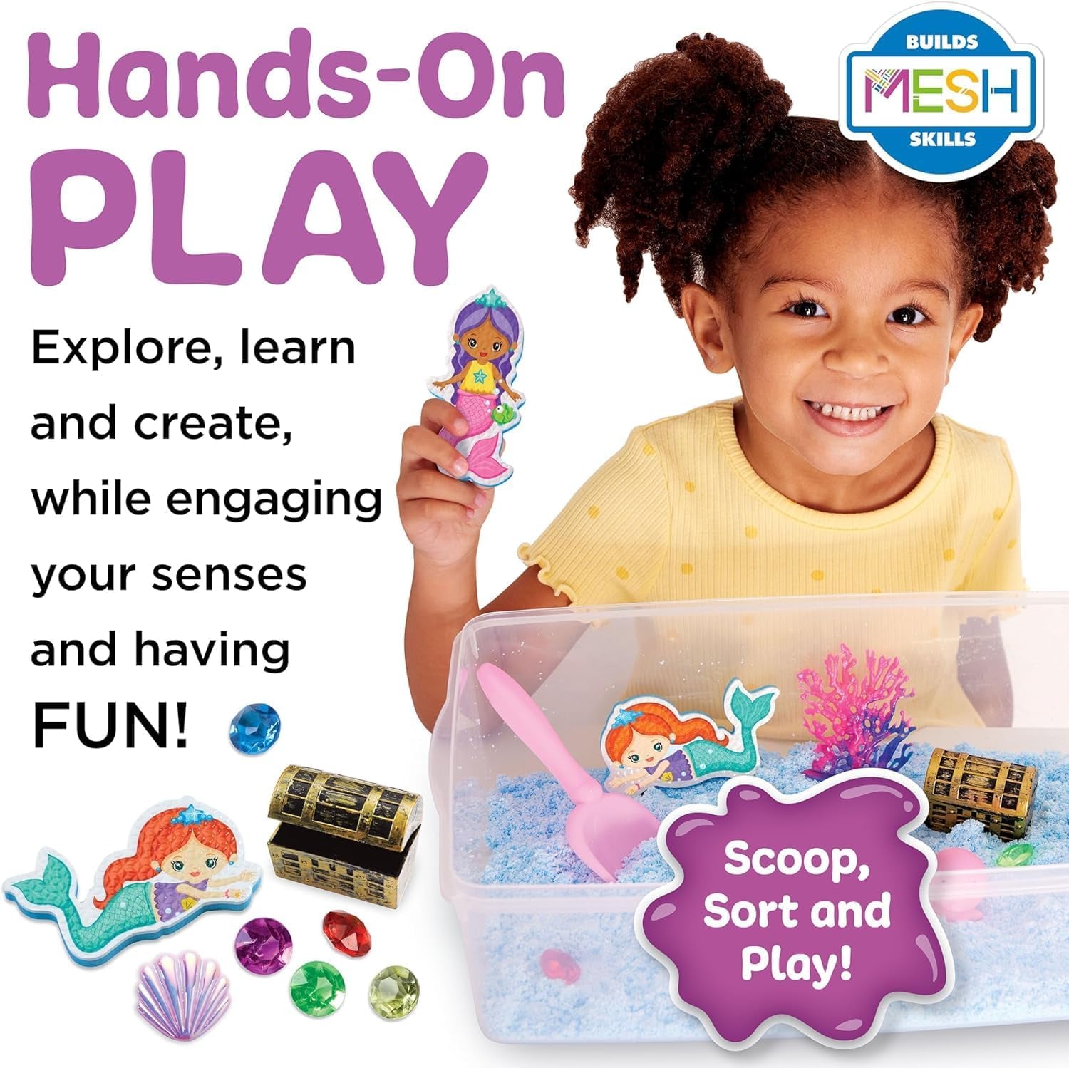 Sensory Bin: Mermaid 