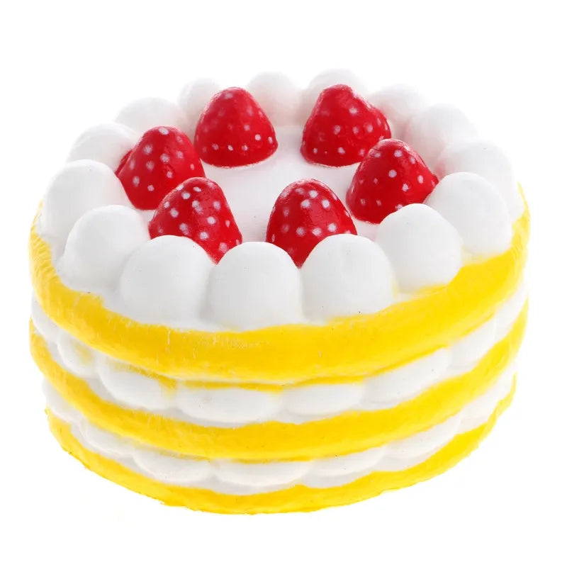 Strawberry Birthday Cake Squishies