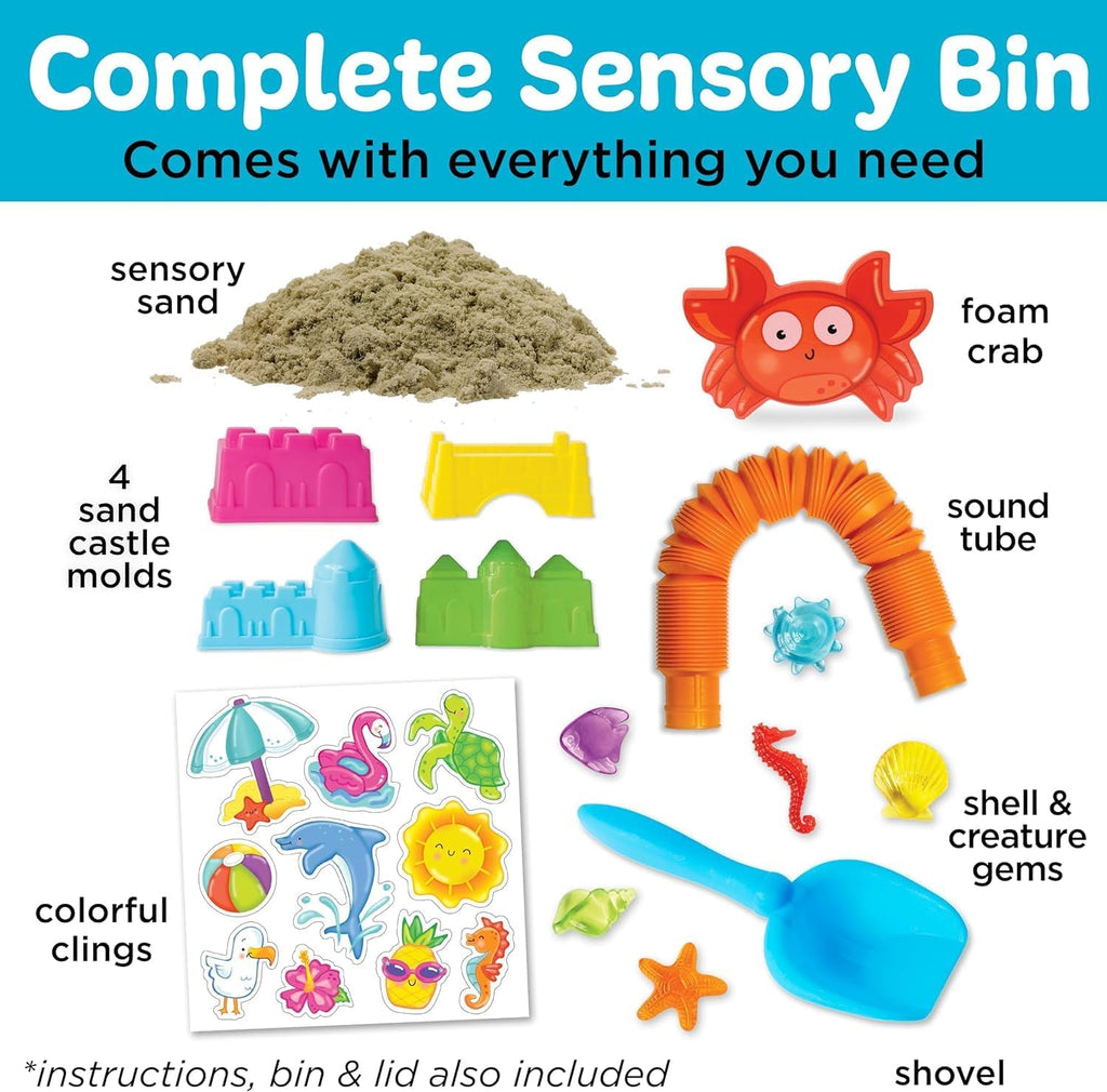 Sensory Bin: Beach 