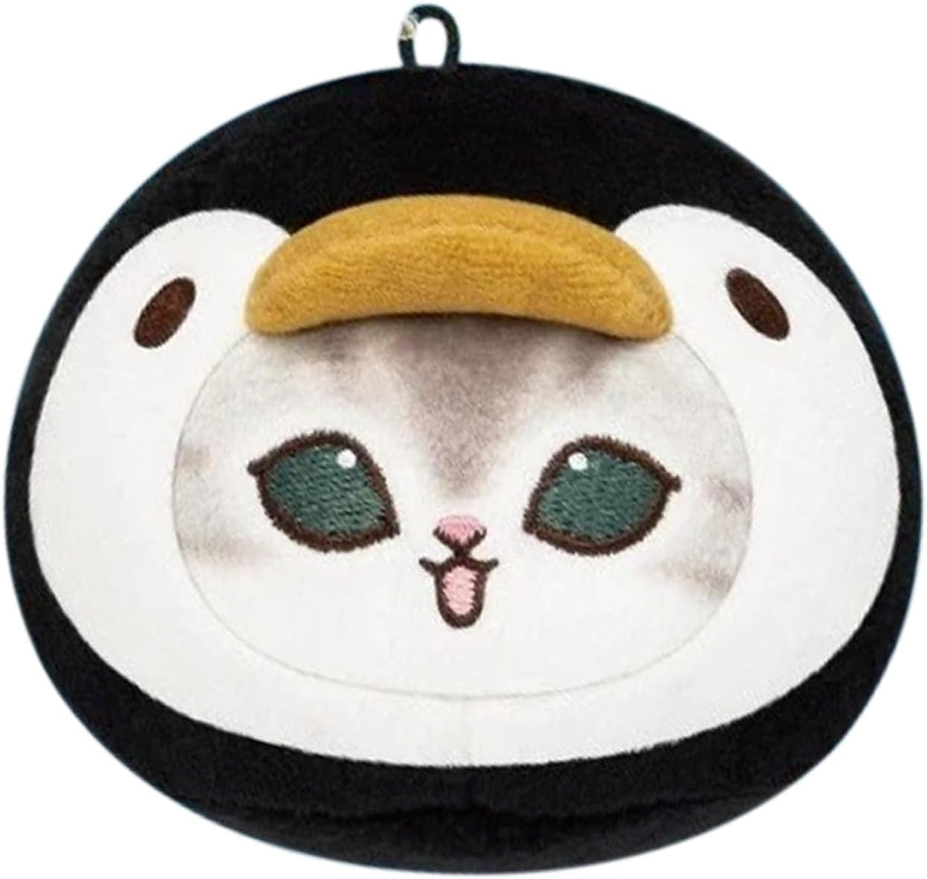 Mofusand Marine Life Meow Face Plush Blind Box – 5 Variations (Receive 1 Random), Kawaii Cat Collectible Plush Keychain for Adults & Pop Culture Fans