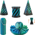  5 Pack 3D Printed Spiral Cone Fidget Toys