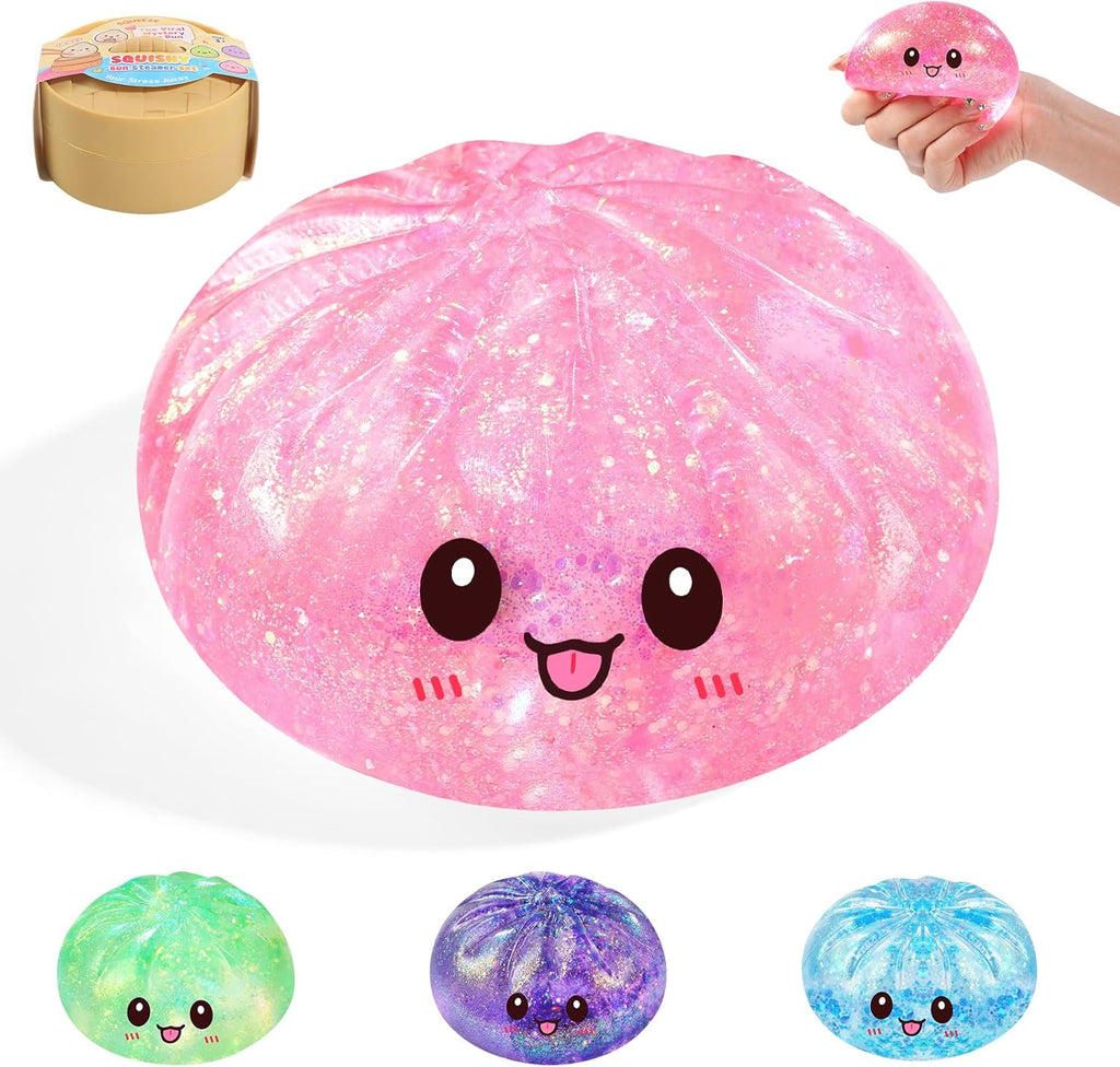 Sugar Dumpling Squishy,Rare Style (Pink)