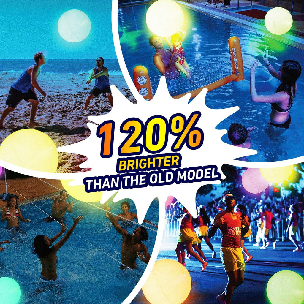 Pool Toys - 16" Light up Beach Ball