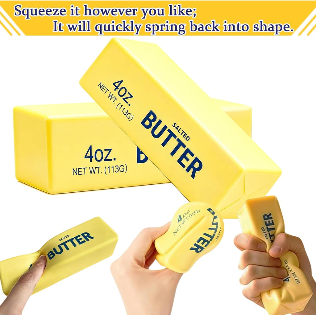 Butter Squishys (Butter-2Pcs)