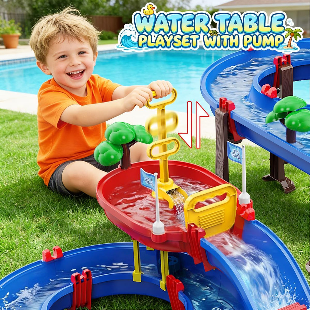 2-Tier Watermill Summer Water Table