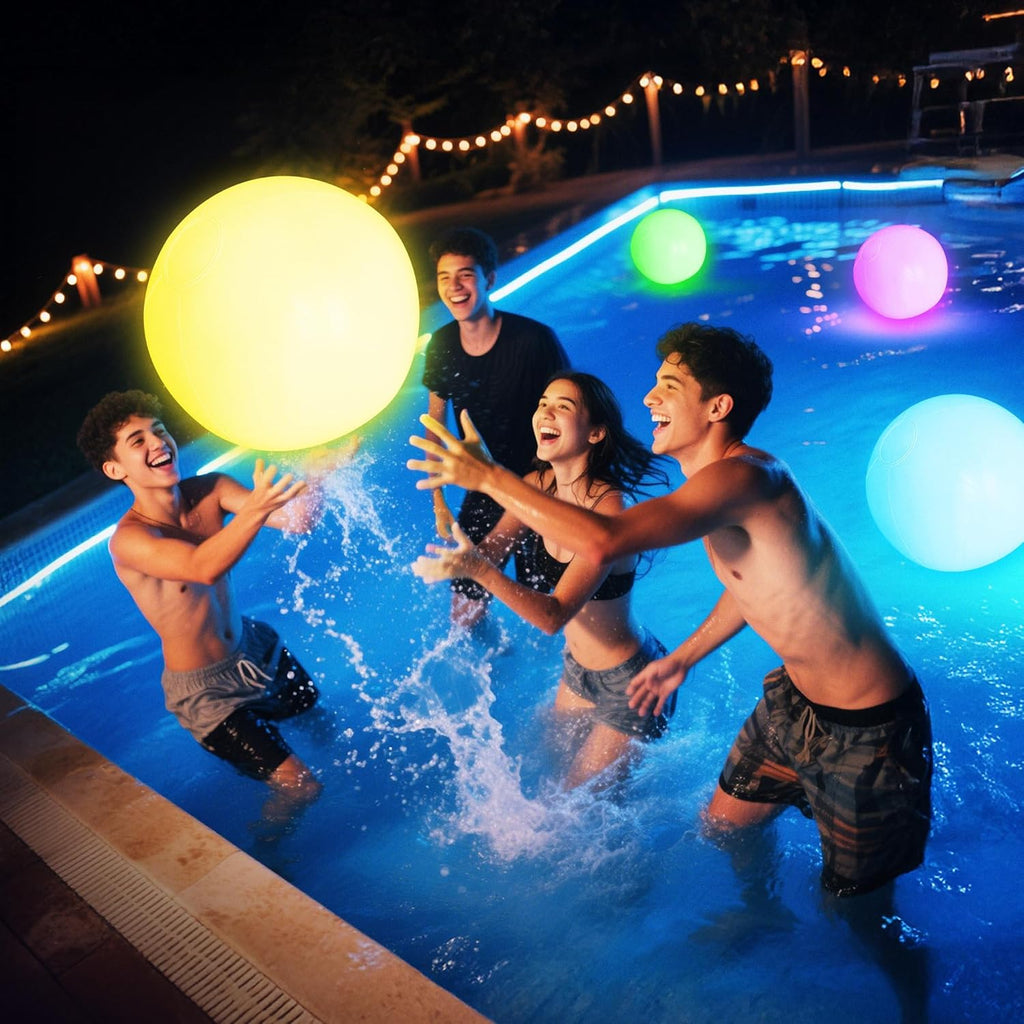 Pool Toys - 16" Light up Beach Ball