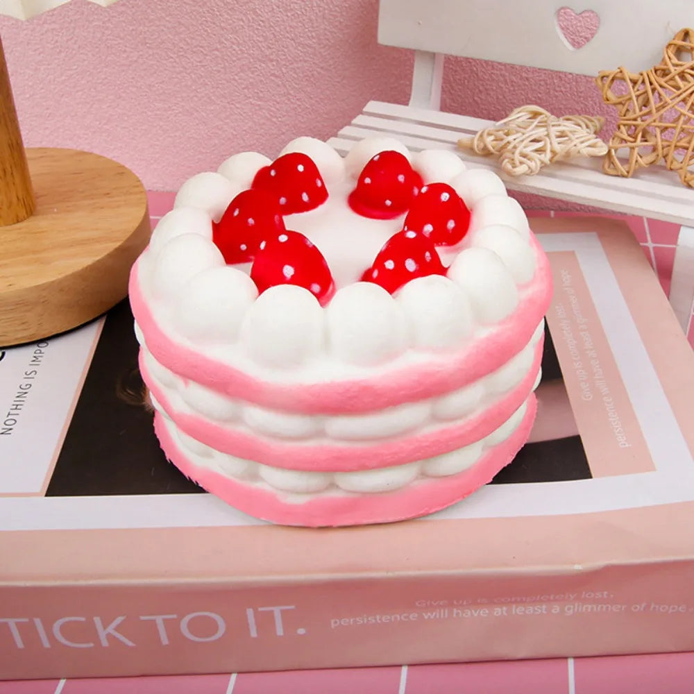 Strawberry Birthday Cake Squishies