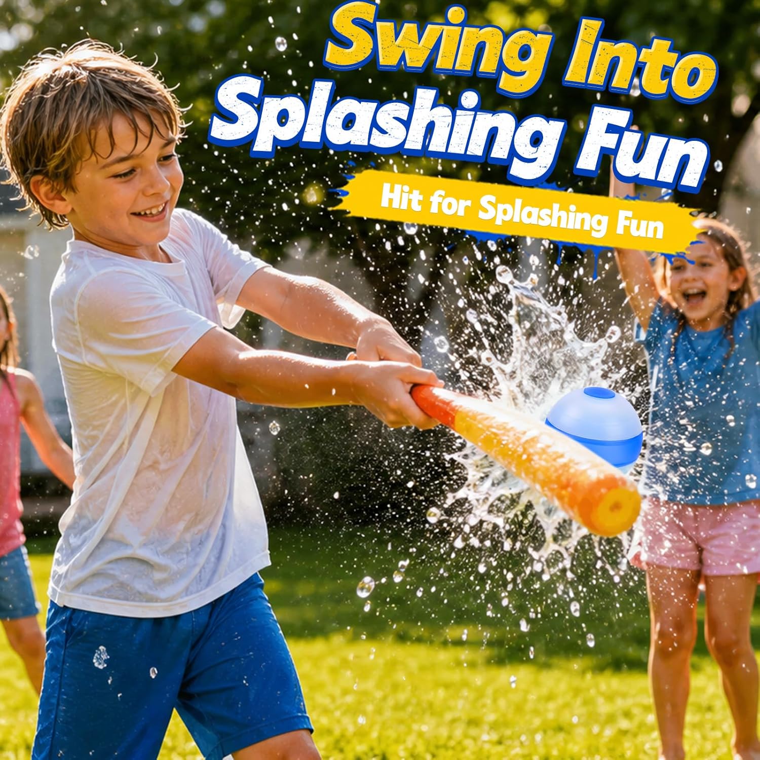 12 Pcs Reusable Water Balloons,Refillable Silicone Water Toys