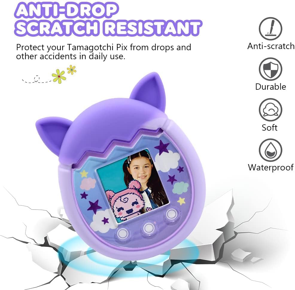 Silicone Case for Tamagotchi Pix Virtual Pet Game Machine