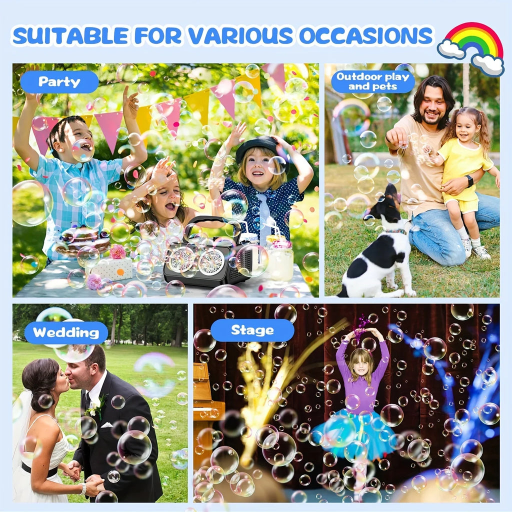 Handheld Automatic Bubble Machine