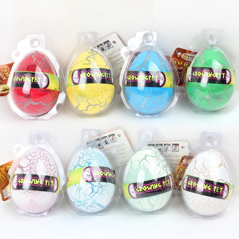  Colourful Cracked Dinosaur Eggs Hatching Eggs Soaking 