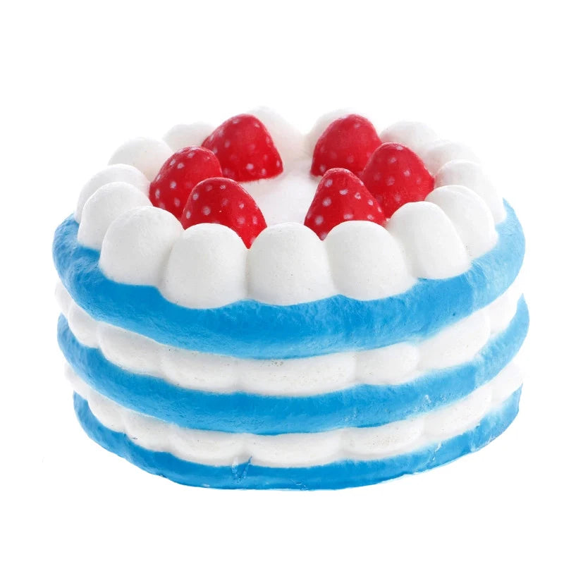 Strawberry Birthday Cake Squishies