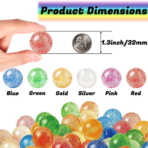 24 PCS Children'S Flash Bouncing Balls