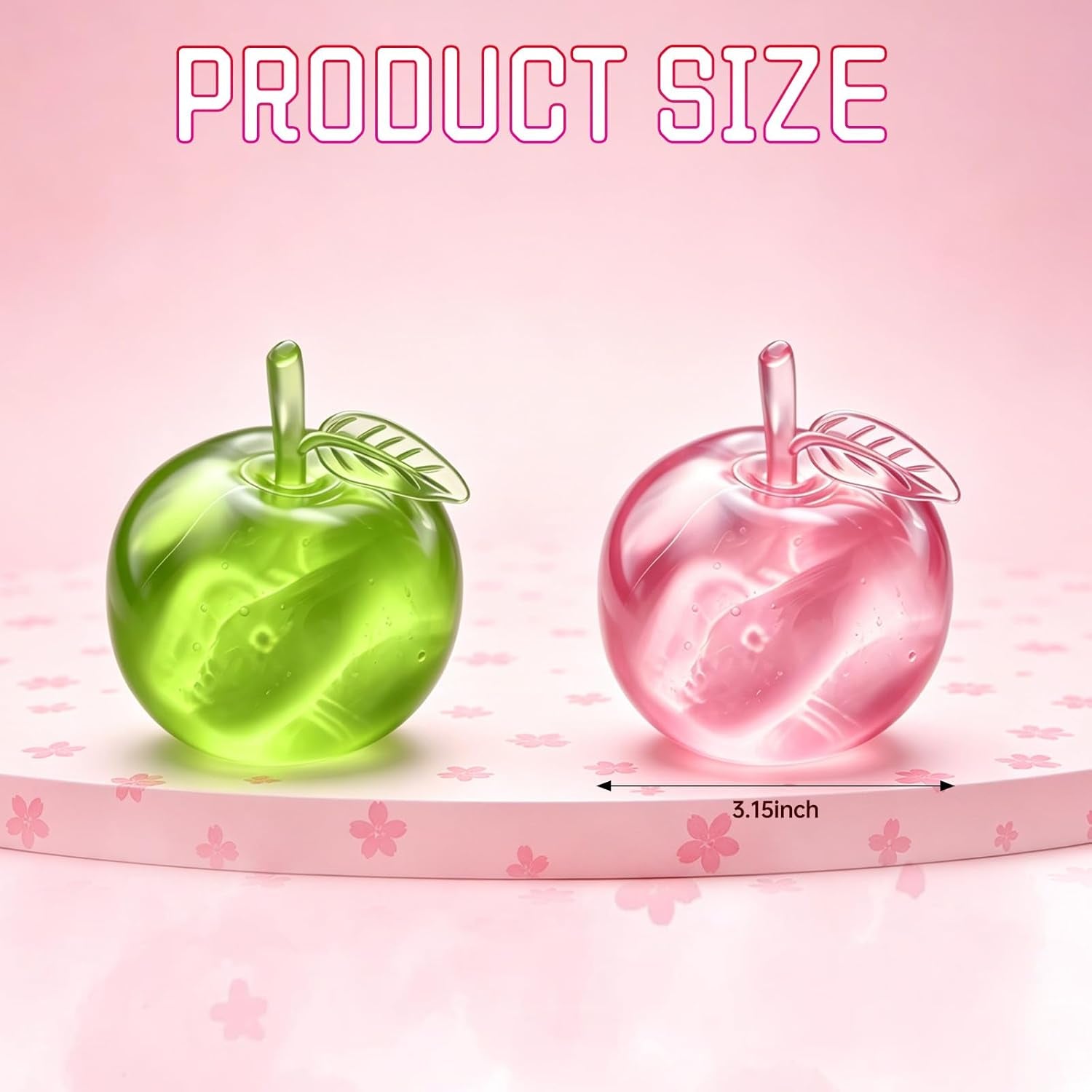 Stress Relief Toy, Apple Squishy (Green)