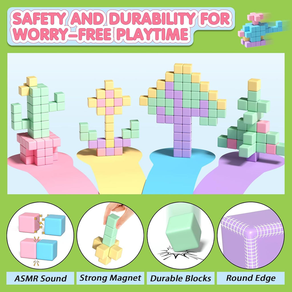 45PCS Magnetic Blocks - Toddler Girl Toys