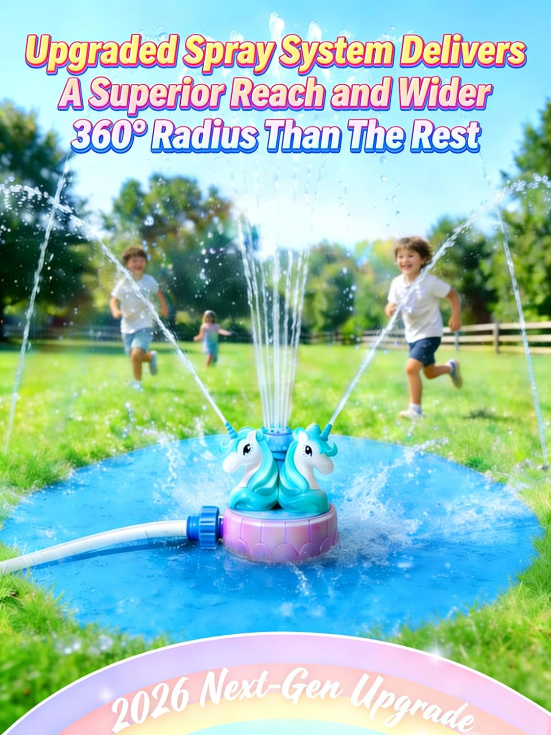Sprinkler for Kids Outdoor Water Toys