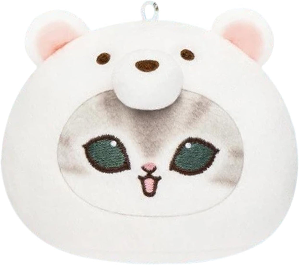 Mofusand Marine Life Meow Face Plush Blind Box – 5 Variations (Receive 1 Random), Kawaii Cat Collectible Plush Keychain for Adults & Pop Culture Fans