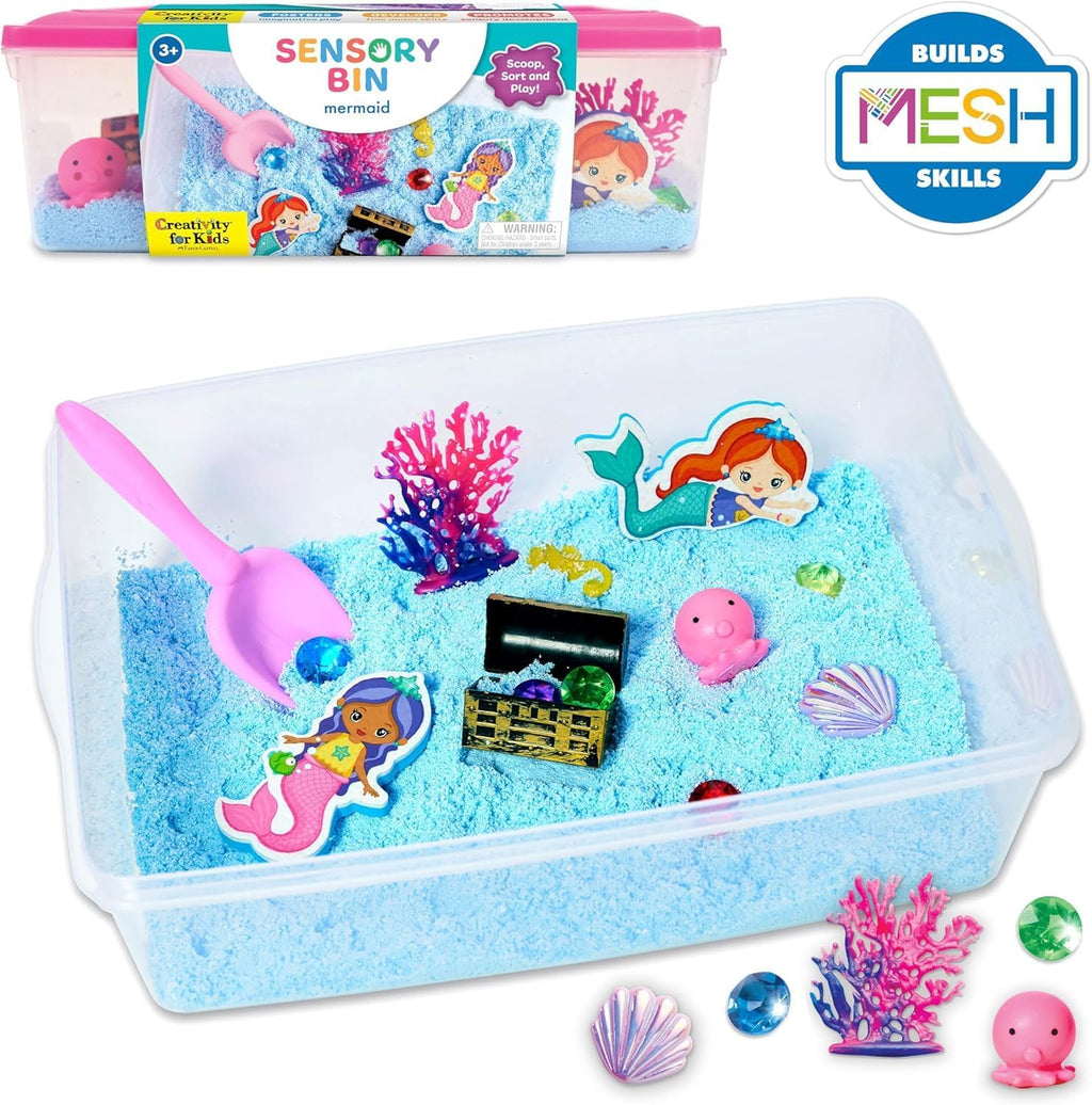 Sensory Bin: Mermaid 
