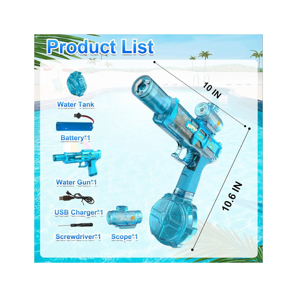 Electric Water Gun for Adults Kids