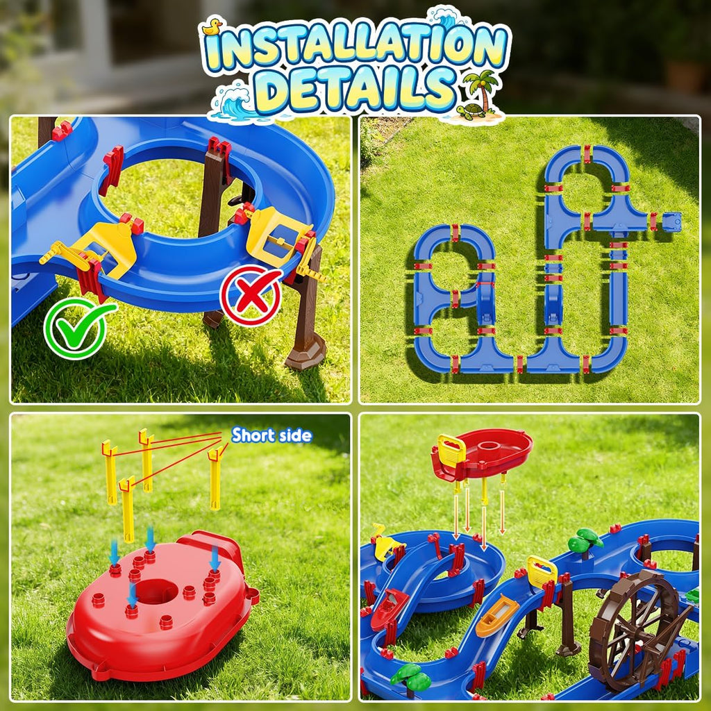 2-Tier Watermill Summer Water Table