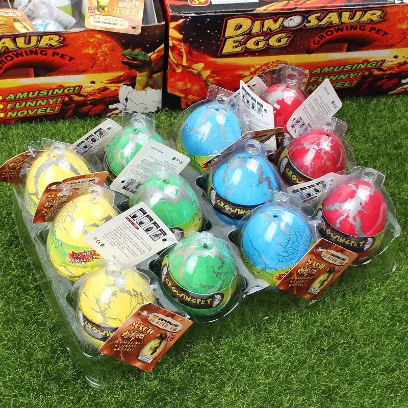  Colourful Cracked Dinosaur Eggs Hatching Eggs Soaking 