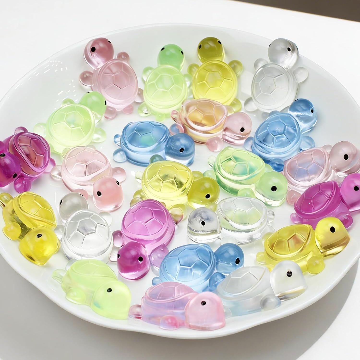 Mini Turtle Squishy Fidget Toys 24 Pack Slow Rise Anxiety Relief Squishies