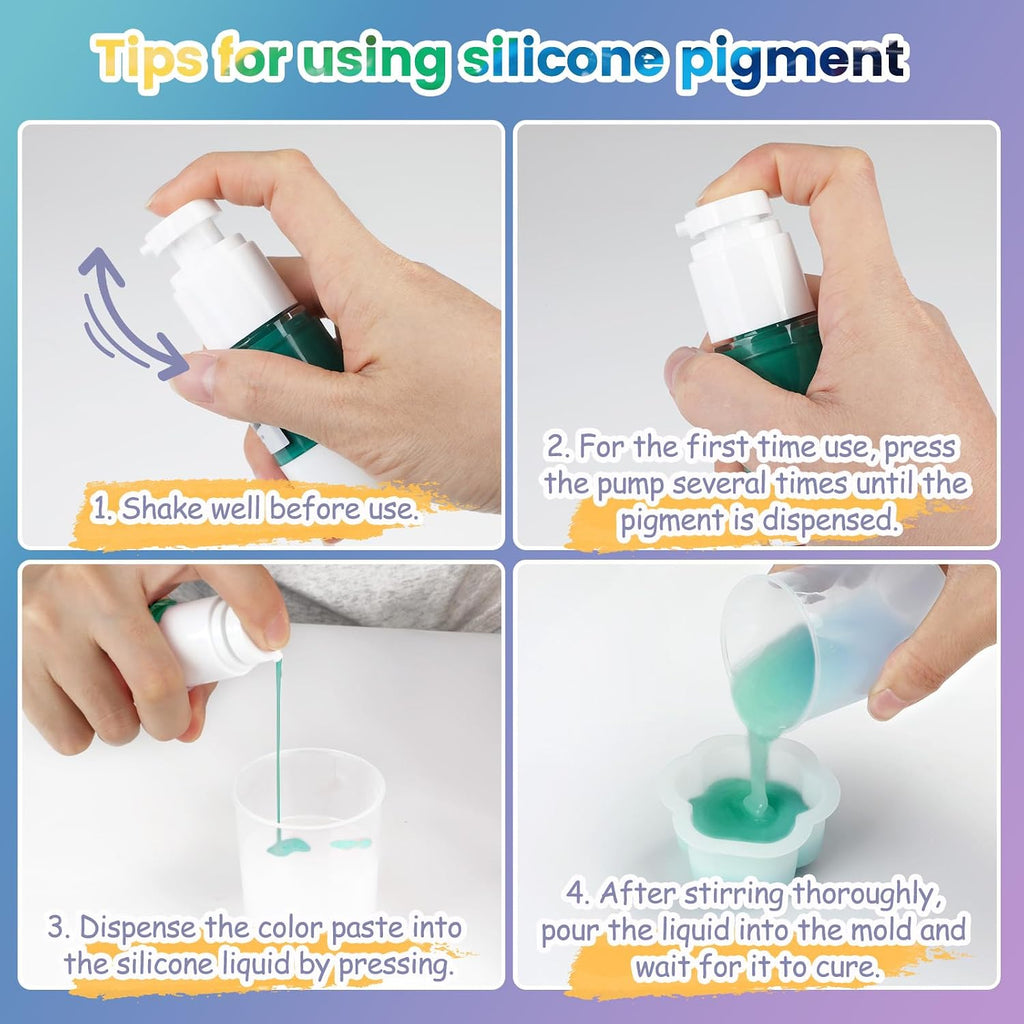 Taba Squishy Silicone Pigment - 12 Colors