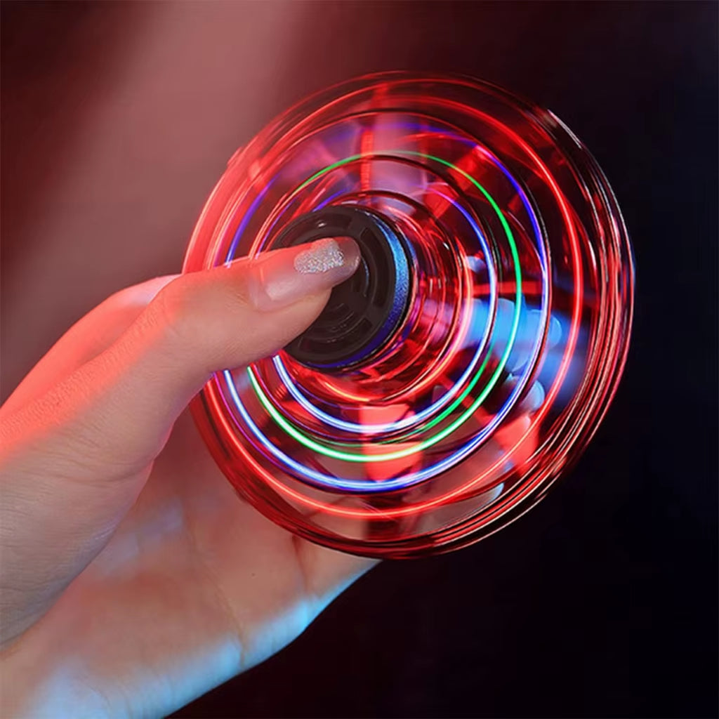 NEW LED Flying UFO Spinner Fingertip