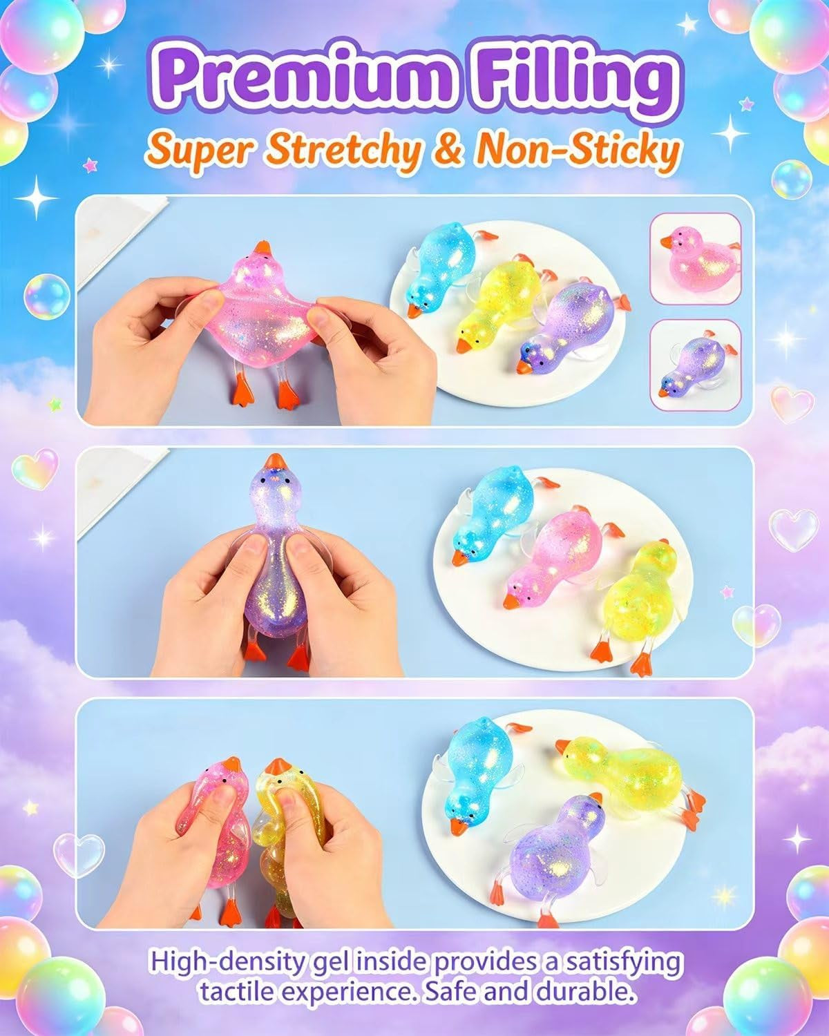 Glitter Duck Squishy 