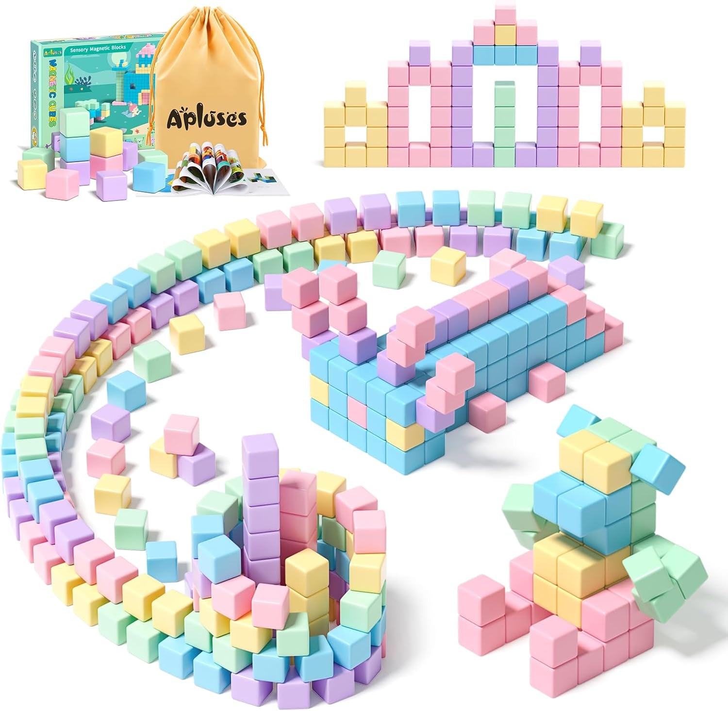 45PCS Magnetic Blocks - Toddler Girl Toys