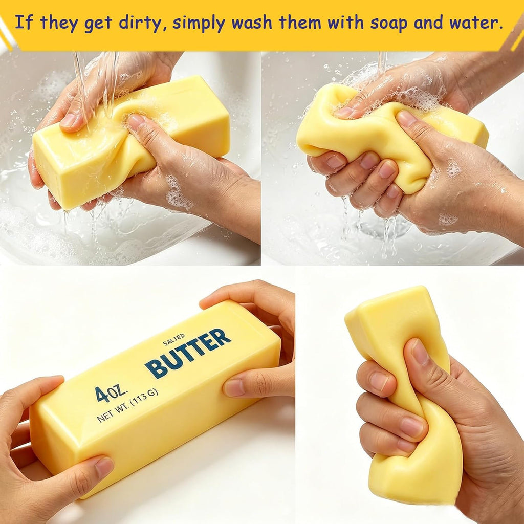 Butter Squishys (Butter-2Pcs)