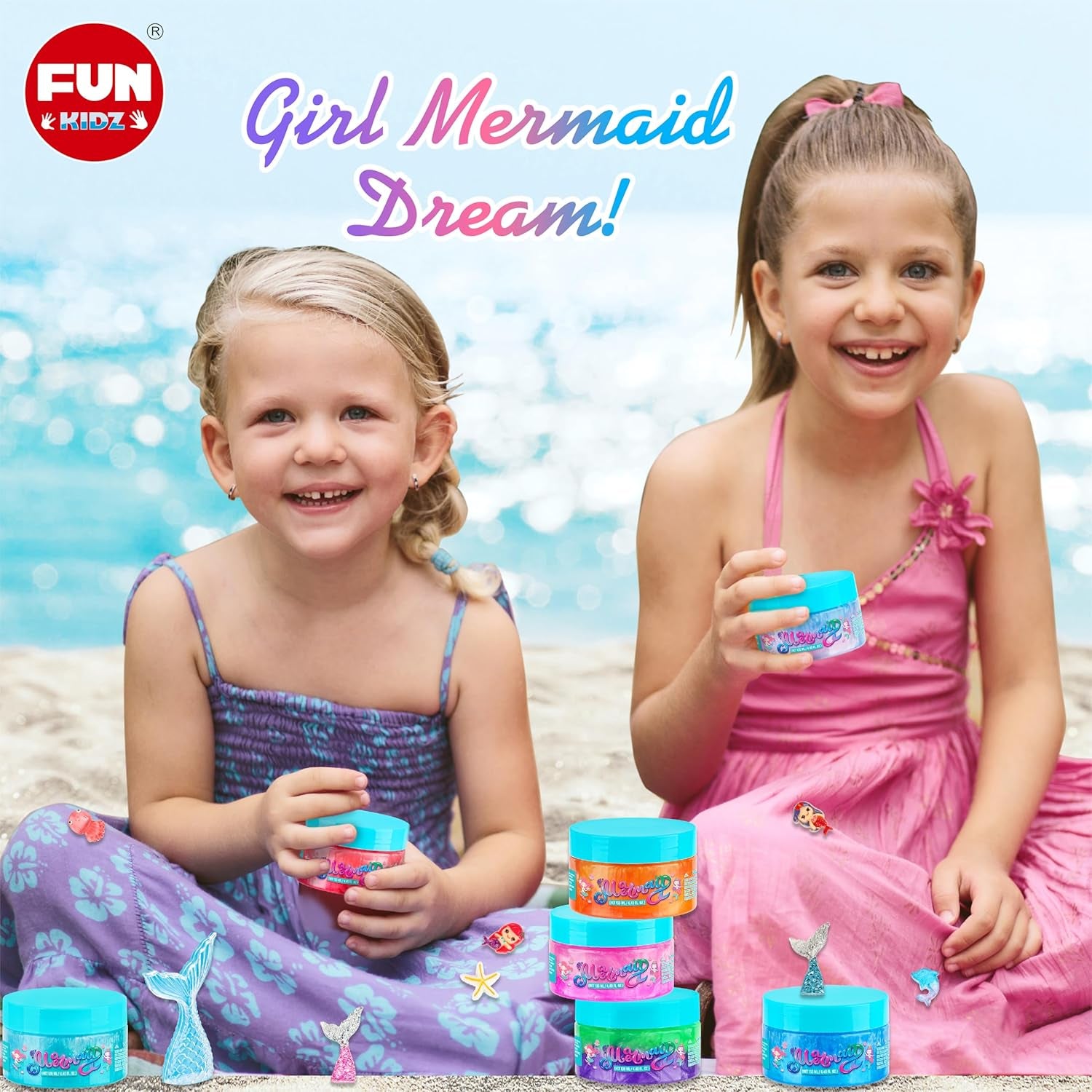 35.16 FL OZ Summer Mermaid Slime 