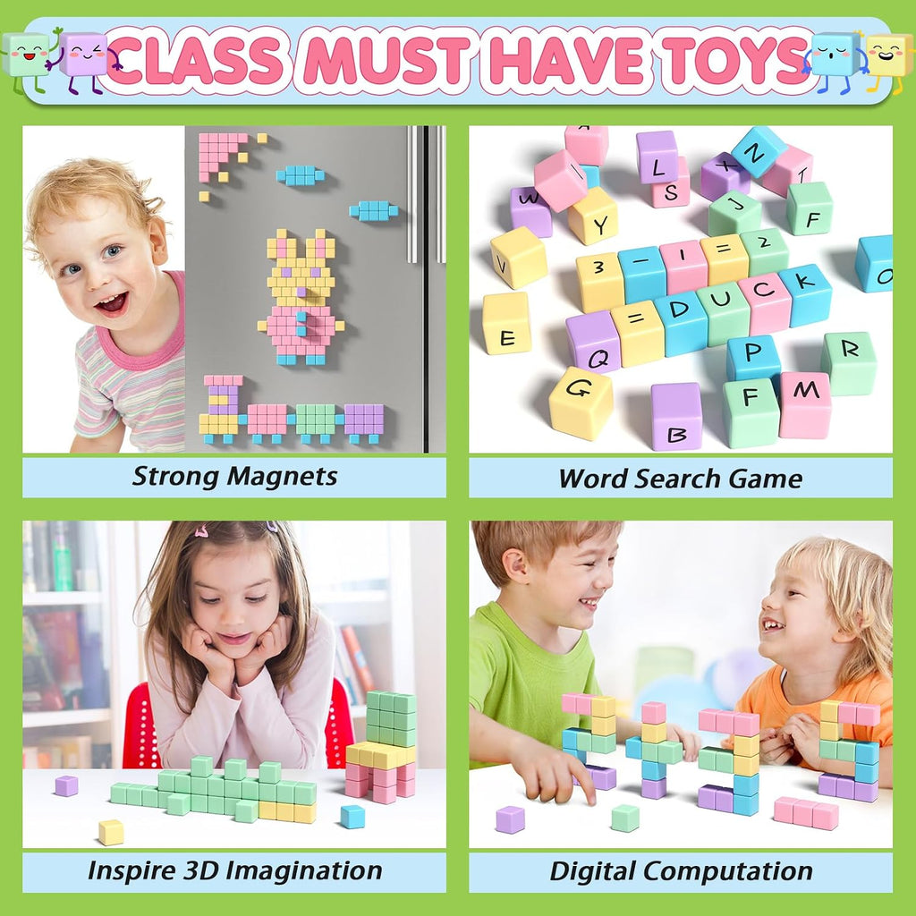 45PCS Magnetic Blocks - Toddler Girl Toys
