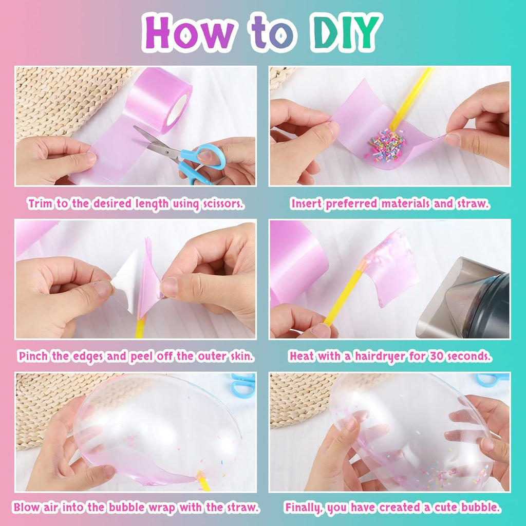 5 Pcs Nano Tape Bubble Kit